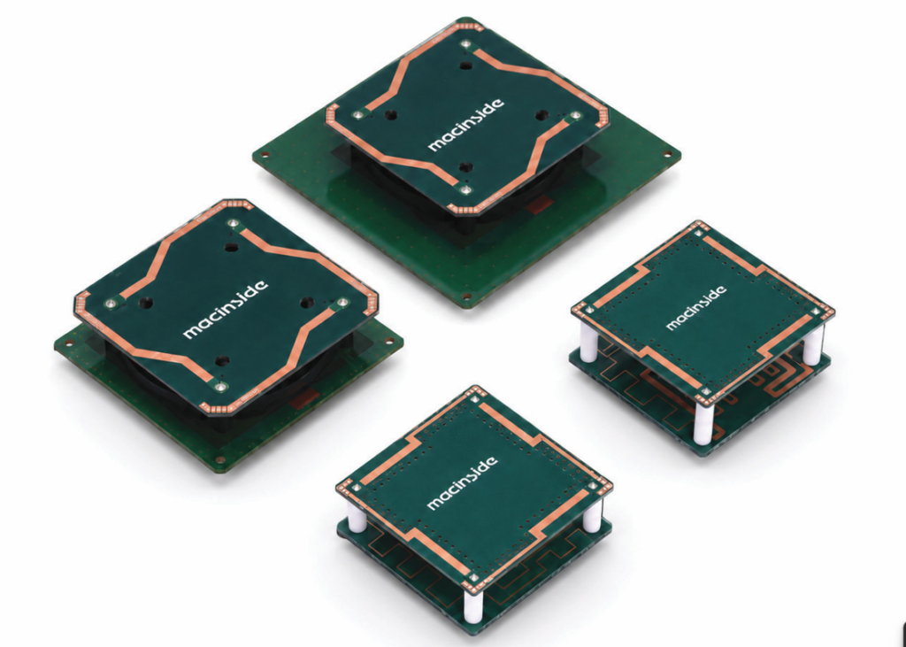 QGA PCB RFID antenna family in four sizes