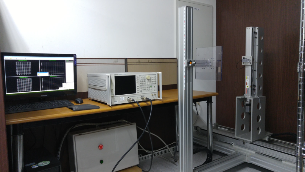 Planar near-field scanner and associated measurement equipment
