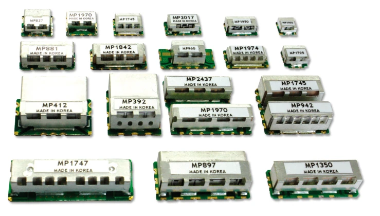 Mono ceramic filter components in the company product archive